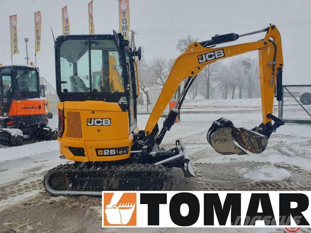 JCB 26 C-1 ミニ油圧ショベル 7t以下（ミニユンボ・ミニディガー）