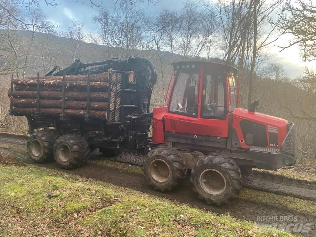 Komatsu 835tx フォワーダー