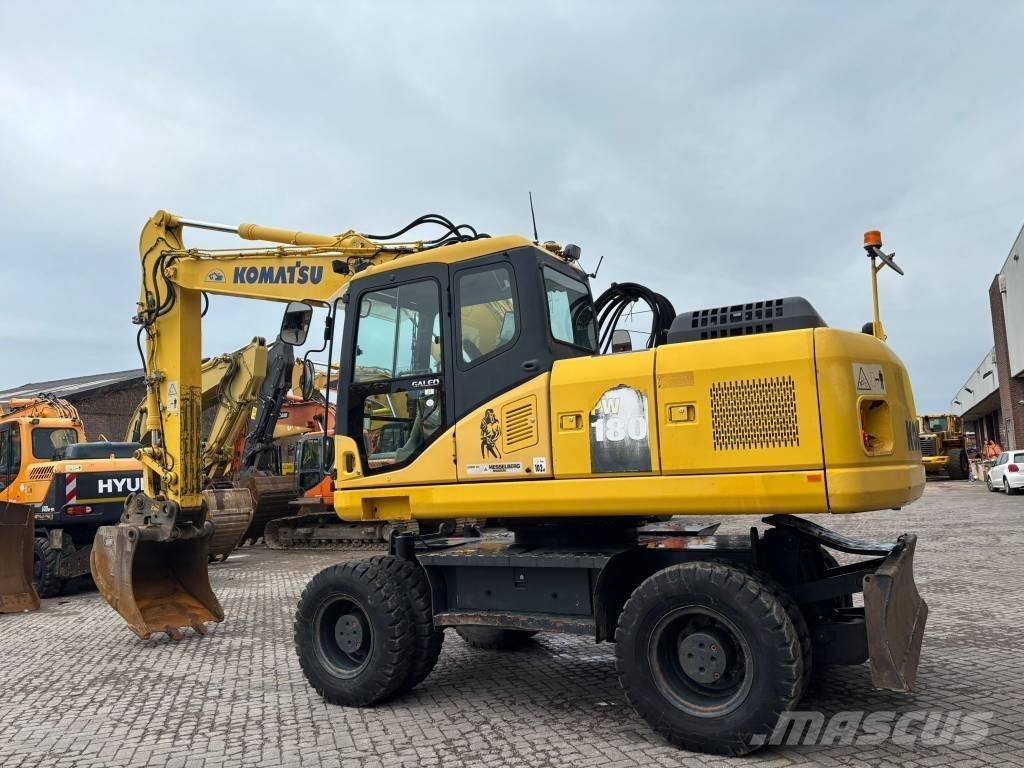 Komatsu PW 180-7 ホイール式油圧ショベル（パワーショベル・ユンボ・バックホー）