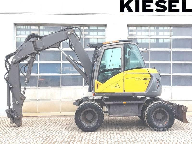Mecalac 714 MW ホイール式油圧ショベル（パワーショベル・ユンボ・バックホー）
