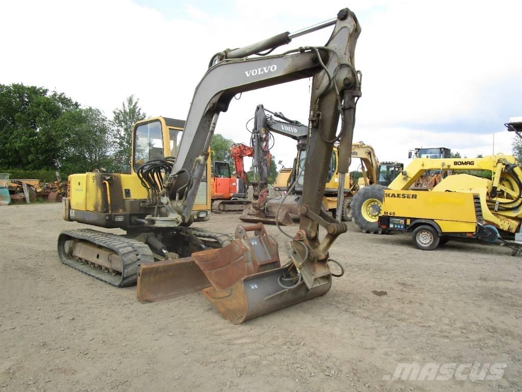 Volvo EC 70  ECR 88 中型油圧ショベル 7ｔ-12ｔ（ユンボ・パワーショベル・バックホー）