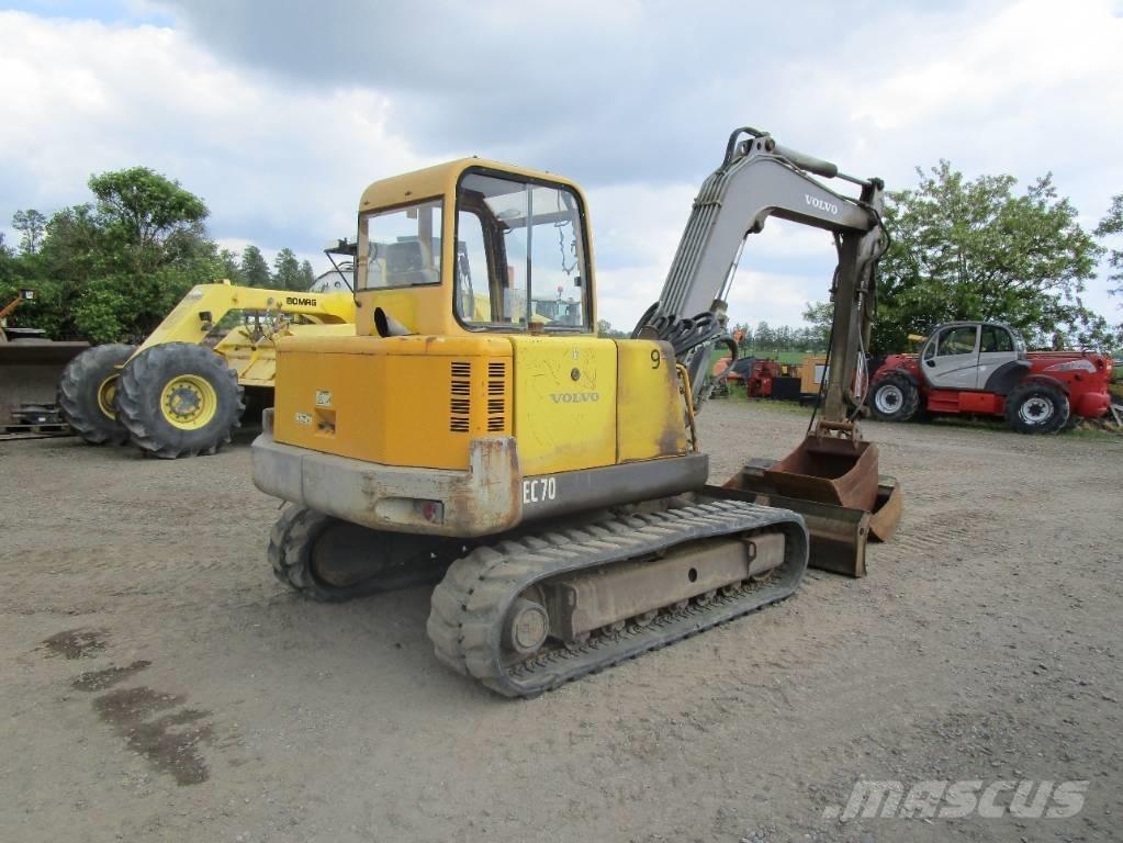 Volvo EC 70  ECR 88 中型油圧ショベル 7ｔ-12ｔ（ユンボ・パワーショベル・バックホー）