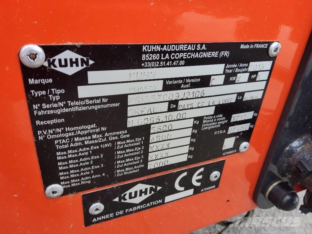 Kuhn Primor 5570 M ベールシュレッダー、カッター、アンローラー