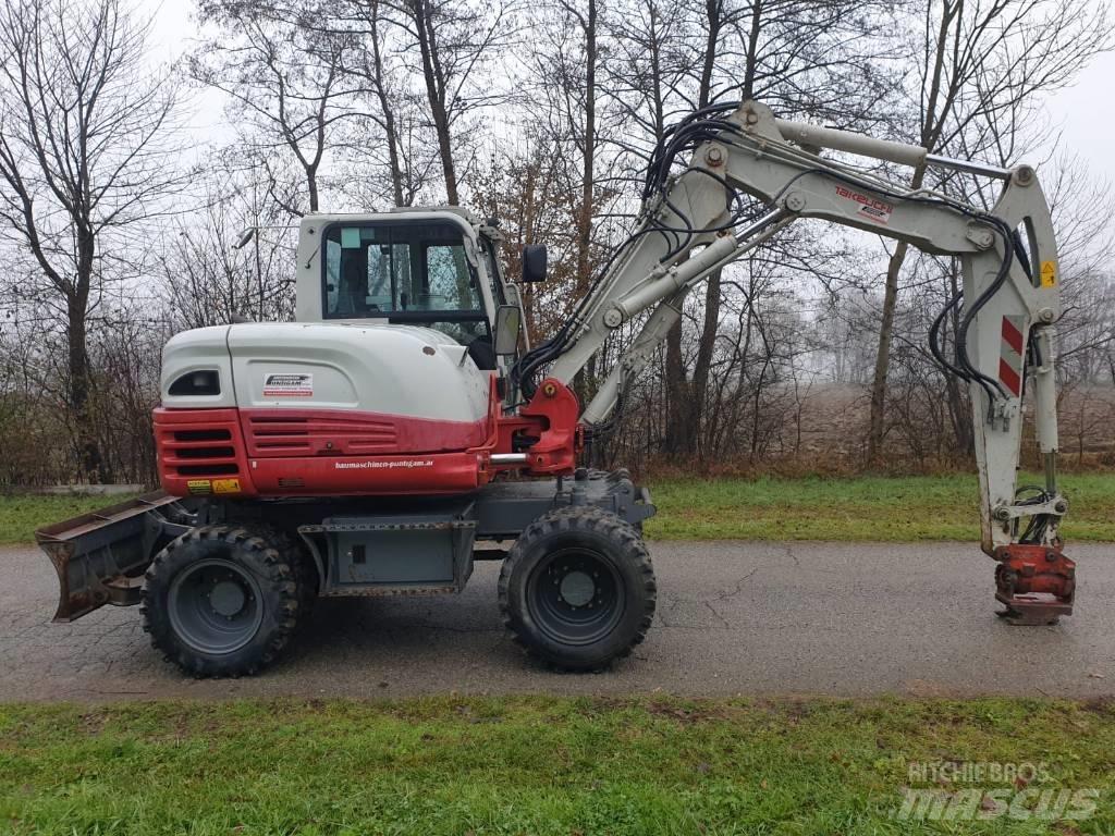 Takeuchi TB 295 W ホイール式油圧ショベル（パワーショベル・ユンボ・バックホー）