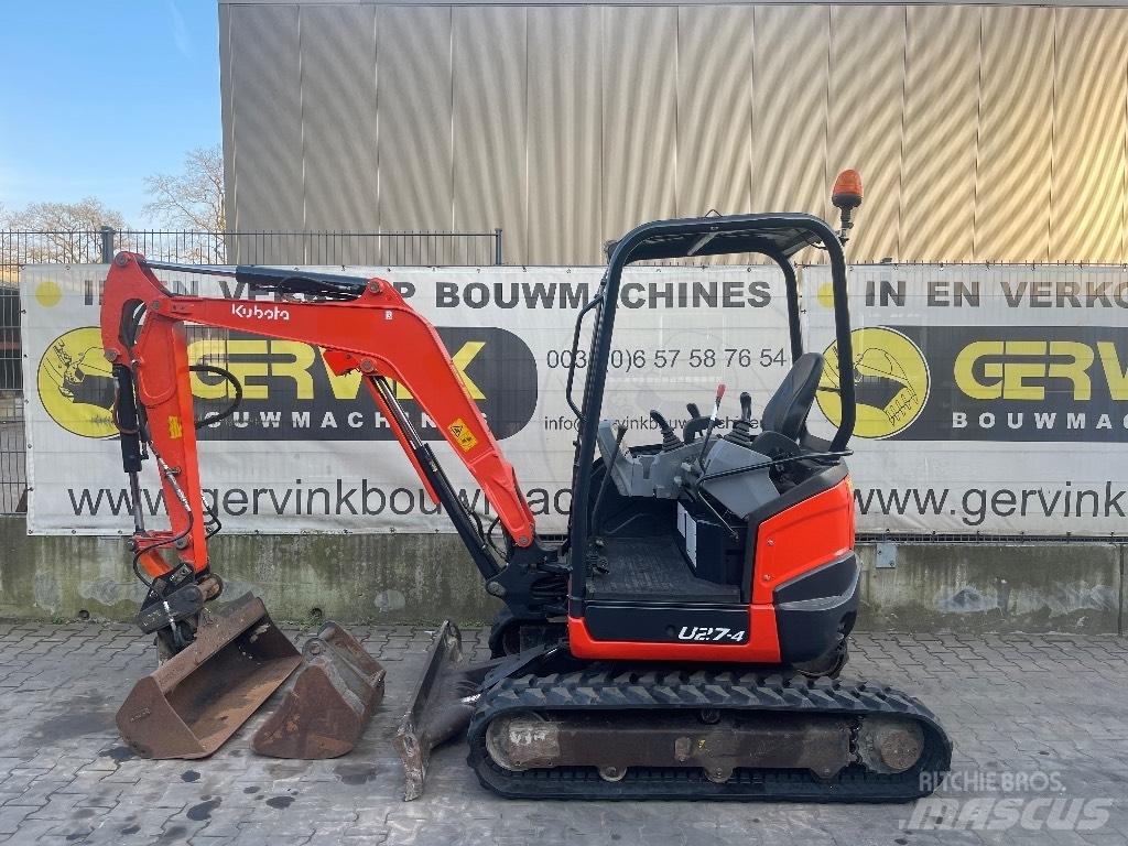 Kubota U 27-4 ミニ油圧ショベル 7t以下（ミニユンボ・ミニディガー）