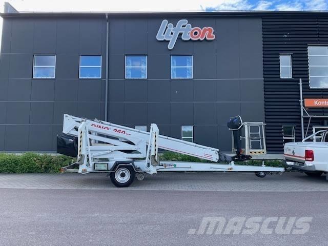 Dino 260 XTD Skylift 高所作業台付トレーラー