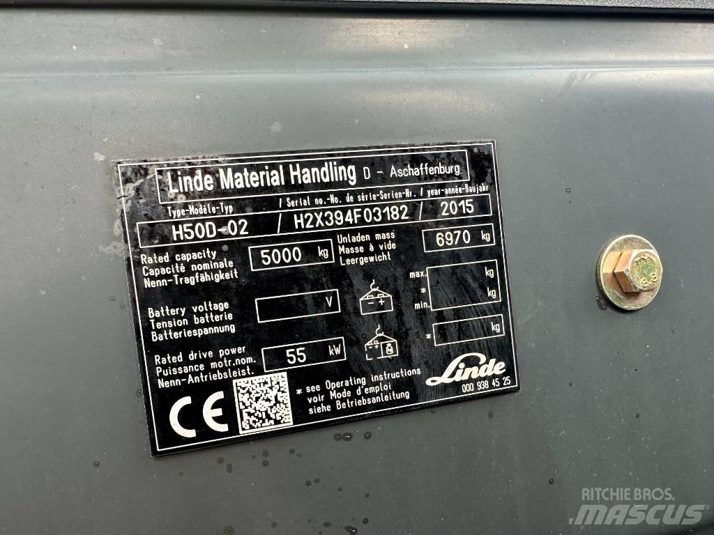 Linde H 50 D ディーゼル・軽油