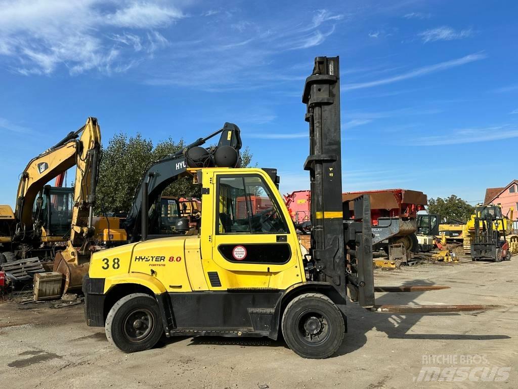 Hyster H 8.0FT9 LPGフォークリフト