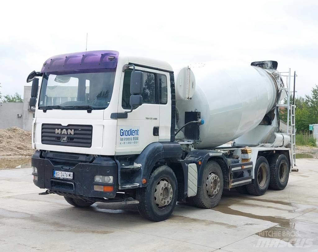 MAN TGA 35.400 ミキサー車