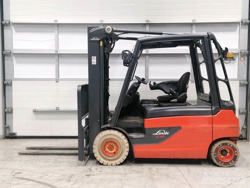 Linde E30L-01 バッテリーフォークリフト