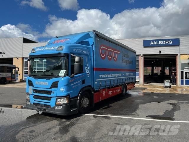 Scania P 280 カーテンサイダートラック