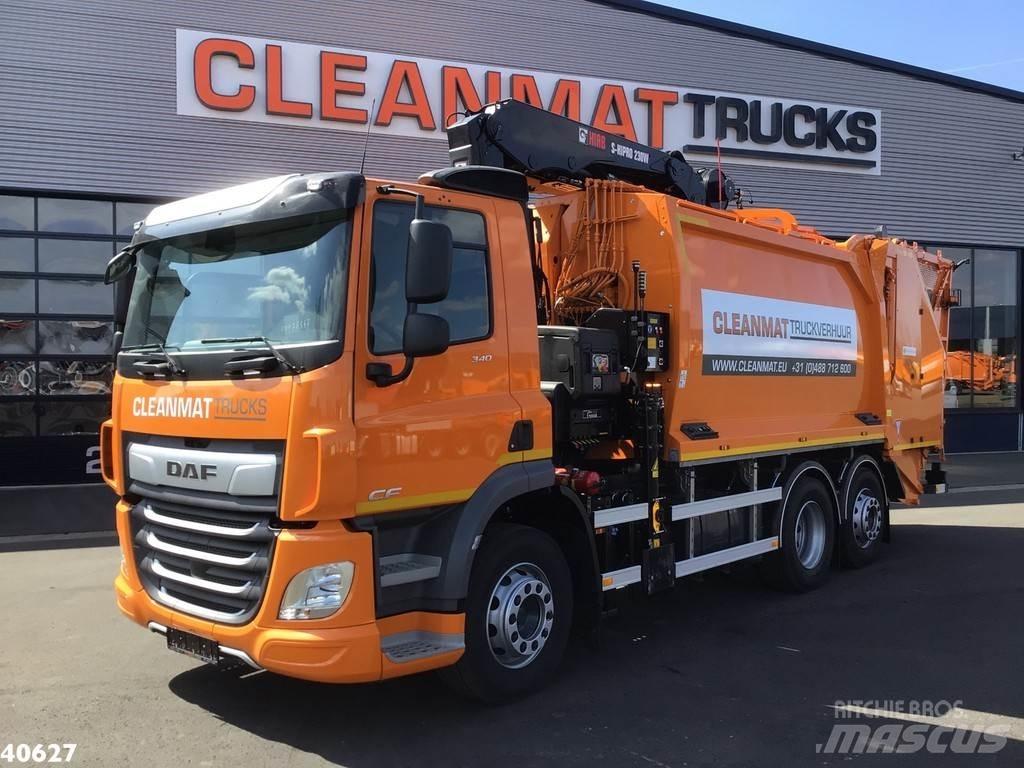 DAF CF 340 FAN 塵芥車、パッカー車