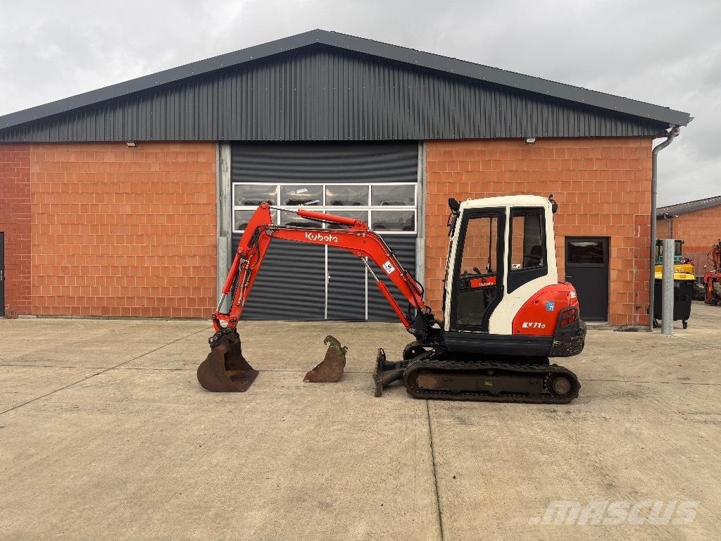 Kubota KX 71-3 ミニ油圧ショベル 7t以下（ミニユンボ・ミニディガー）
