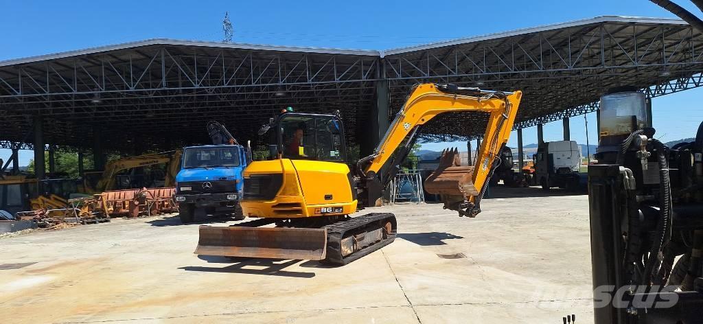 JCB 86C-2 中型油圧ショベル 7ｔ-12ｔ（ユンボ・パワーショベル・バックホー）