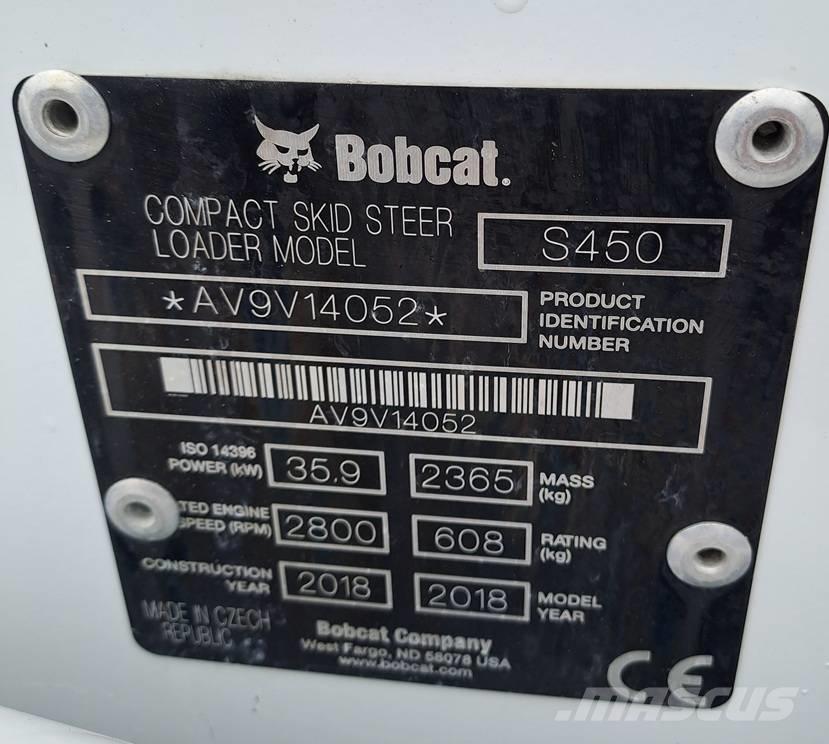Bobcat S 450 スキッドステアローダー