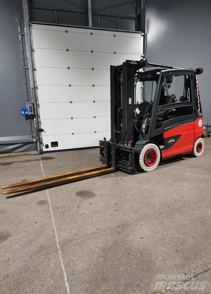 Linde E50HL-01/600 バッテリーフォークリフト