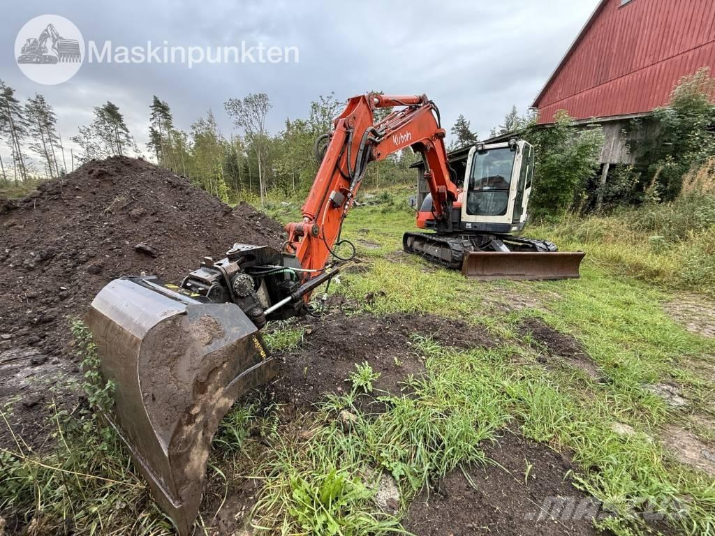 Kubota KX 080-3 A 中型油圧ショベル 7ｔ-12ｔ（ユンボ・パワーショベル・バックホー）