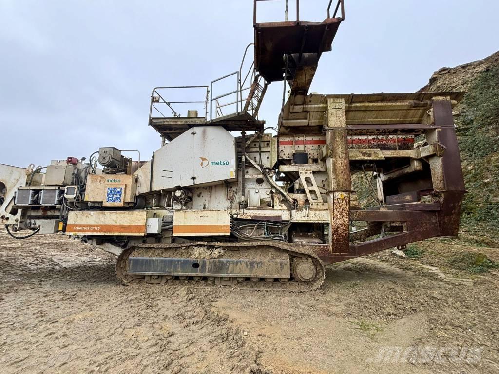 Metso LT 125 自走式クラッシャー