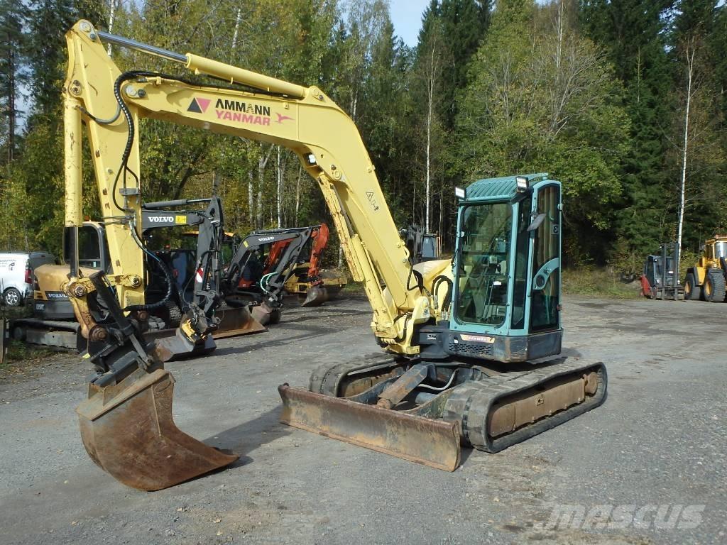 Yanmar Vio 75 A 中型油圧ショベル 7ｔ-12ｔ（ユンボ・パワーショベル・バックホー）