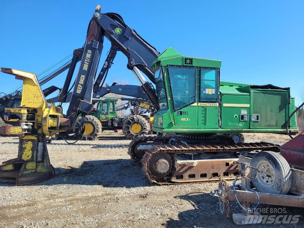 John Deere 853 フェラーバンチャー