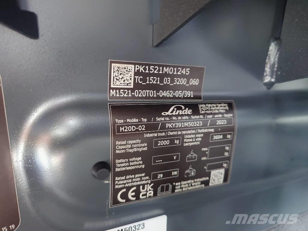 Linde H 20 D ディーゼル・軽油