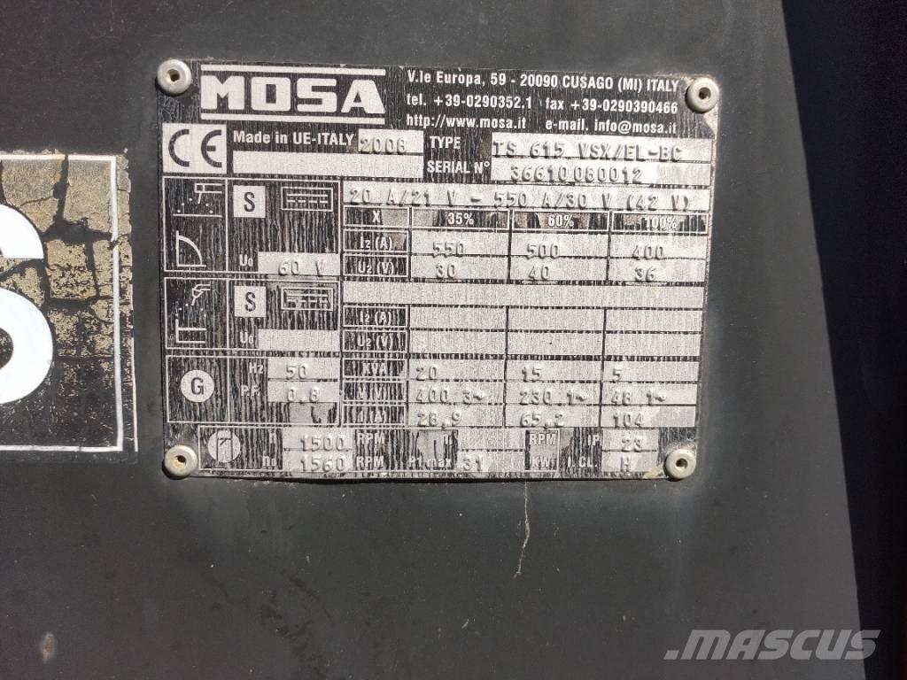 Mosa TS615 - VSX/EL-BC 溶接機