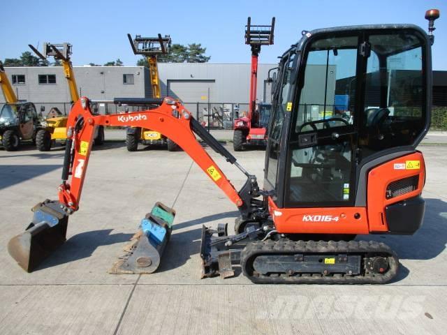 Kubota KX 016-4 (100) ミニ油圧ショベル 7t以下（ミニユンボ・ミニディガー）