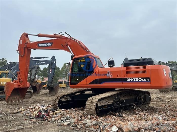 Doosan DH 420 LC-7 大型油圧ショベル12t以上（パワーショベル・ユンボ）