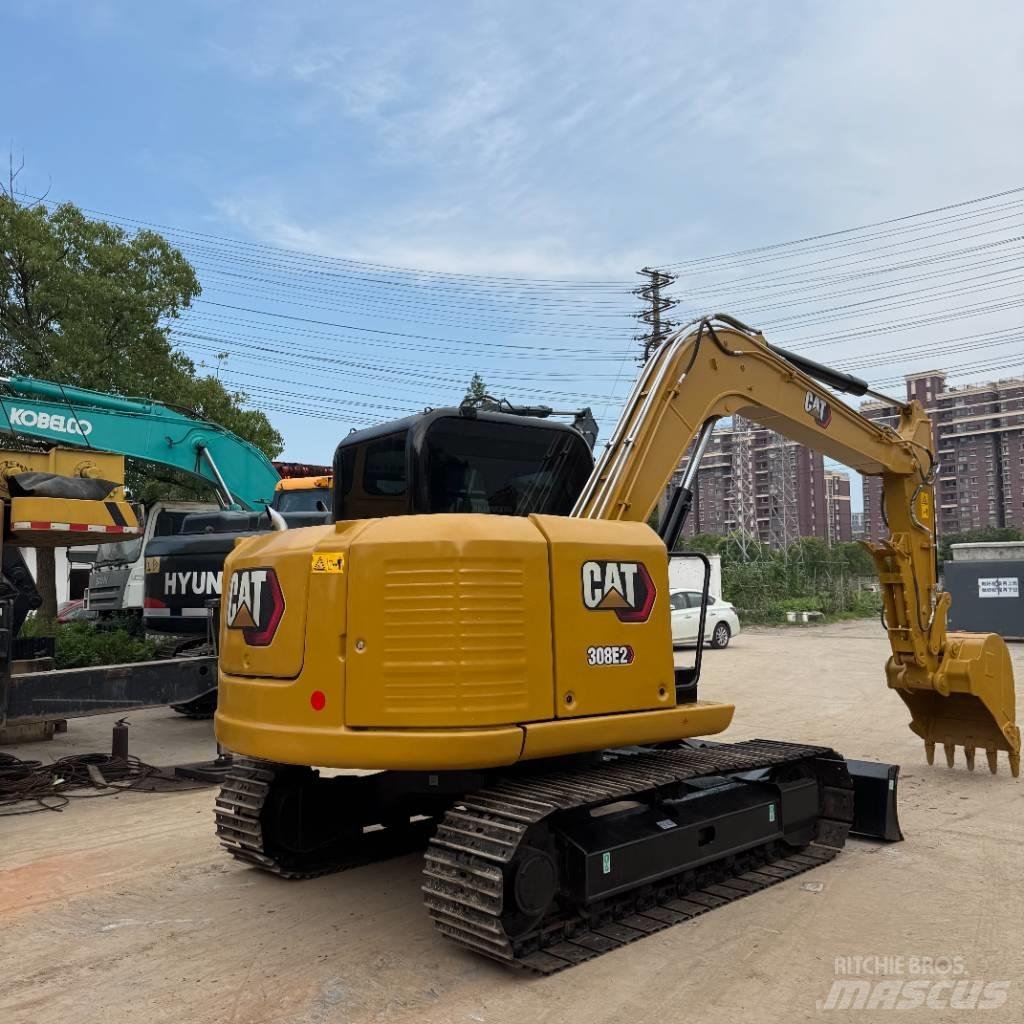 CAT 308 E 2 CR 中型油圧ショベル 7ｔ-12ｔ（ユンボ・パワーショベル・バックホー）