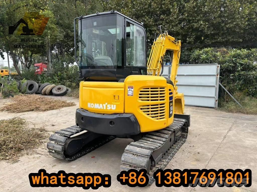 Komatsu PC 55 MR ミニ油圧ショベル 7t以下（ミニユンボ・ミニディガー）