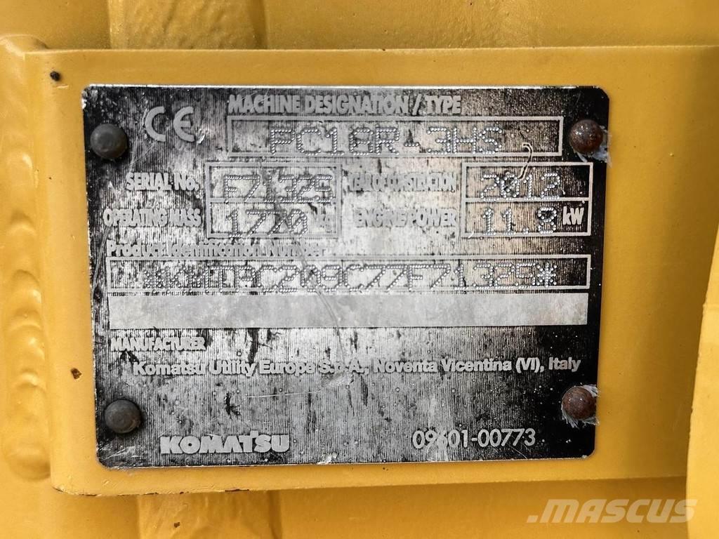 Komatsu PC16R-3HS ミニ油圧ショベル 7t以下（ミニユンボ・ミニディガー）