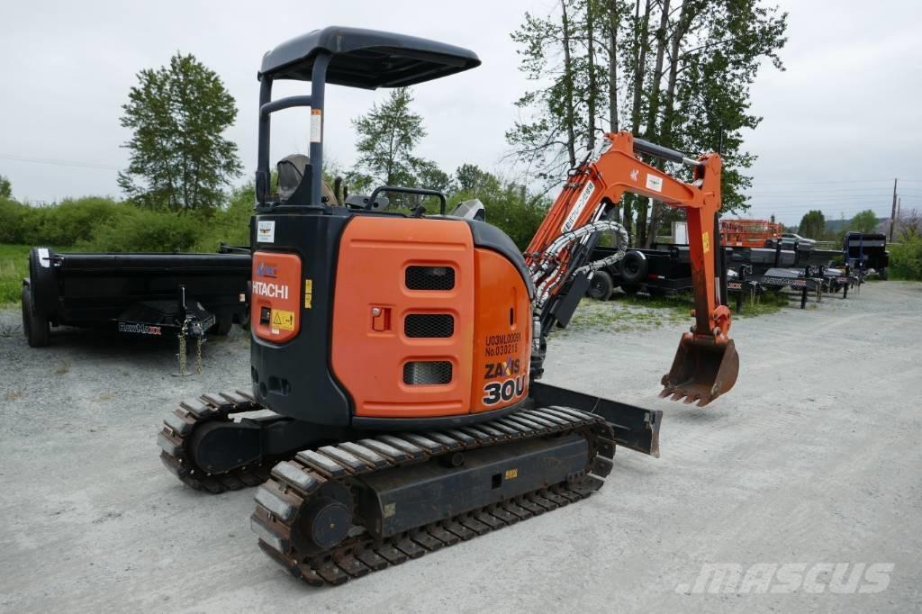Hitachi ZX 30 U-5 A ミニ油圧ショベル 7t以下（ミニユンボ・ミニディガー）