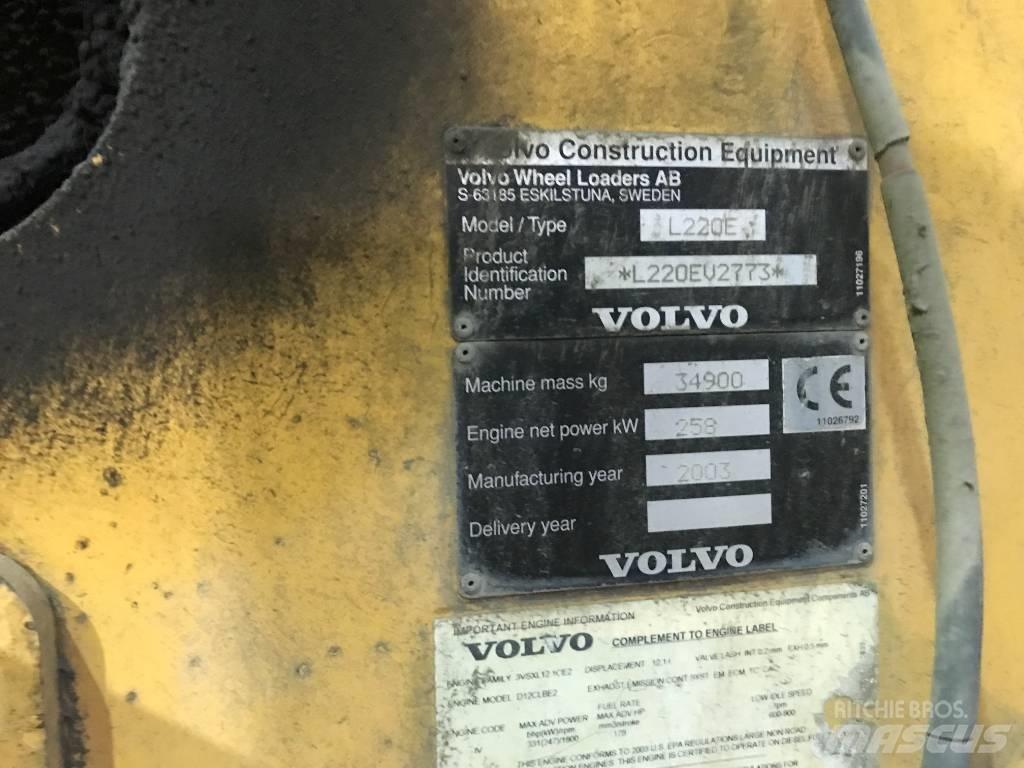Volvo L 220 E ホイールローダー・タイヤショベル