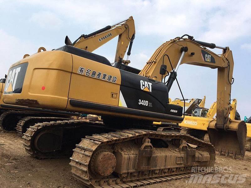 CAT 340 D L 大型油圧ショベル12t以上（パワーショベル・ユンボ）