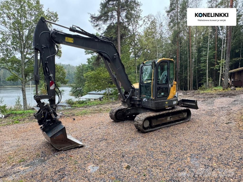 Volvo ECR 88 D 中型油圧ショベル 7ｔ-12ｔ（ユンボ・パワーショベル・バックホー）