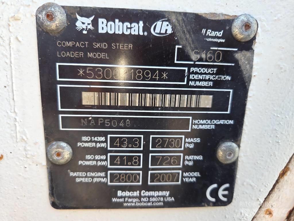 Bobcat S 160 スキッドステアローダー