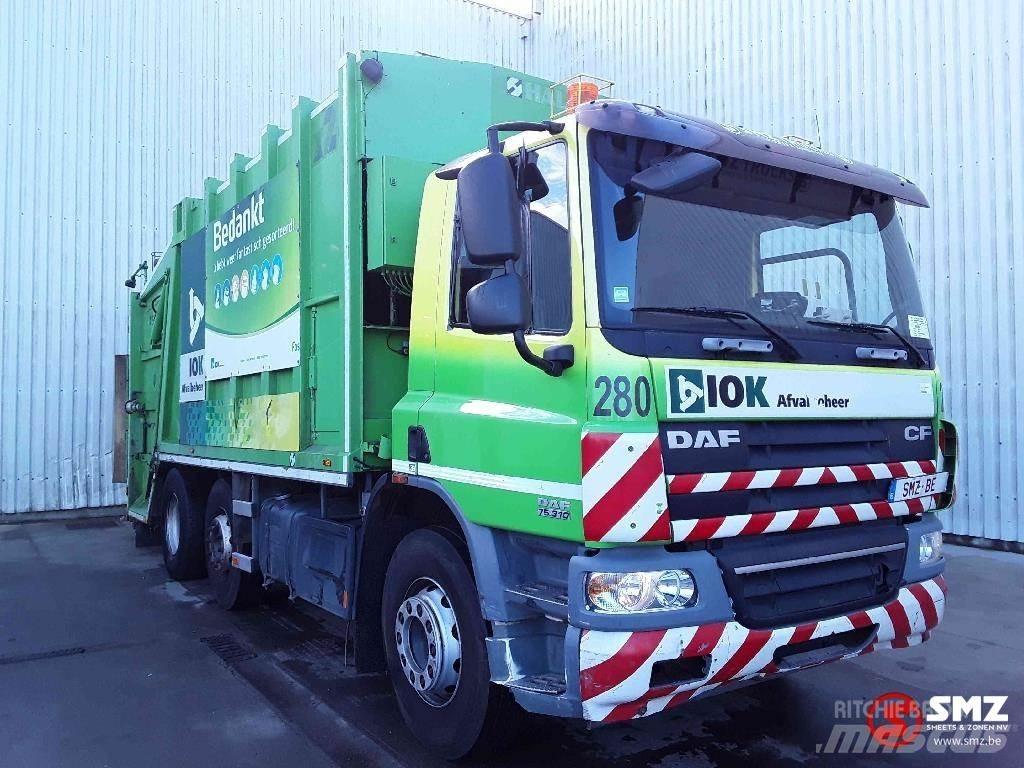 DAF 75 CF 310 5x 塵芥車、パッカー車