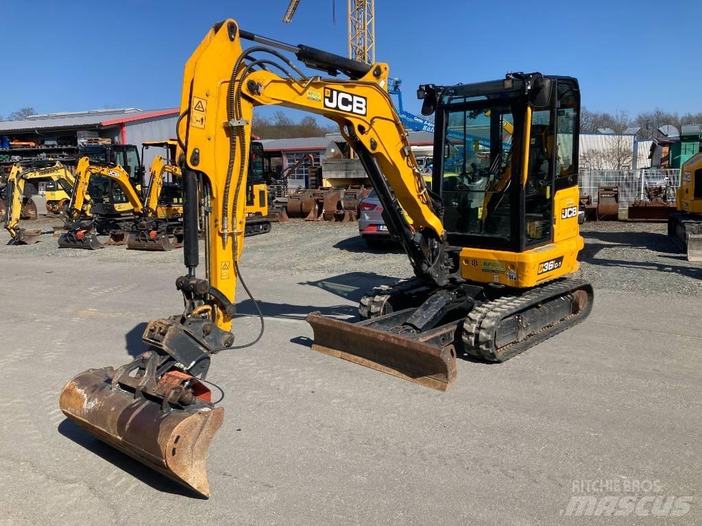 JCB 36 C-1 ミニ油圧ショベル 7t以下（ミニユンボ・ミニディガー）