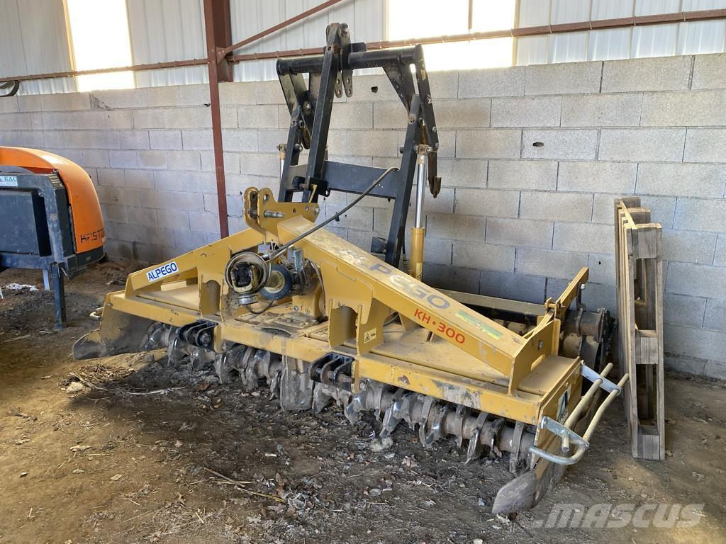 Alpego KH 300 R パワーハローとロータリーハロー