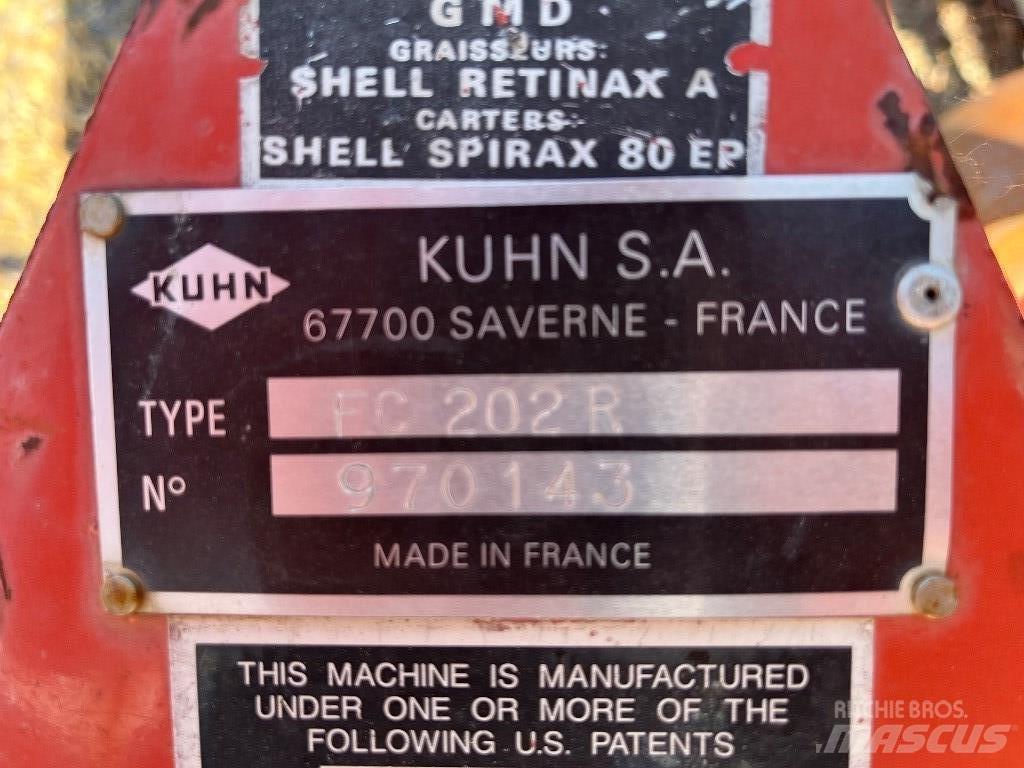 Kuhn FC 202 R モアーコンディショナー