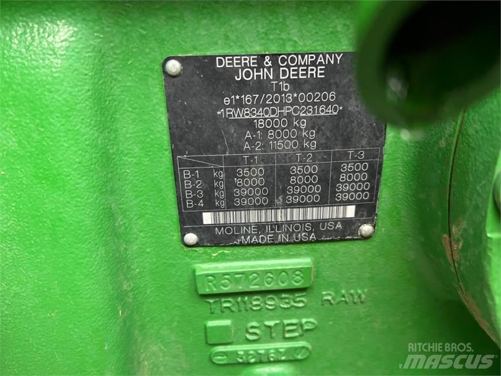 John Deere 8R340 トラクター