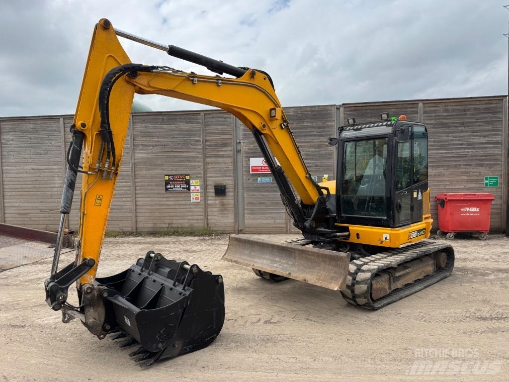 JCB 86 C-1 eco 中型油圧ショベル 7ｔ-12ｔ（ユンボ・パワーショベル・バックホー）