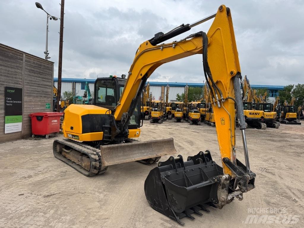 JCB 86 C-1 eco 中型油圧ショベル 7ｔ-12ｔ（ユンボ・パワーショベル・バックホー）