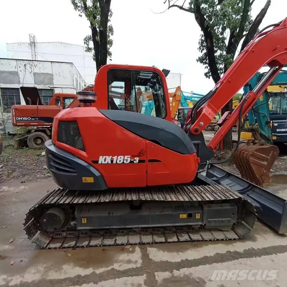Kubota KX 185-3 中型油圧ショベル 7ｔ-12ｔ（ユンボ・パワーショベル・バックホー）