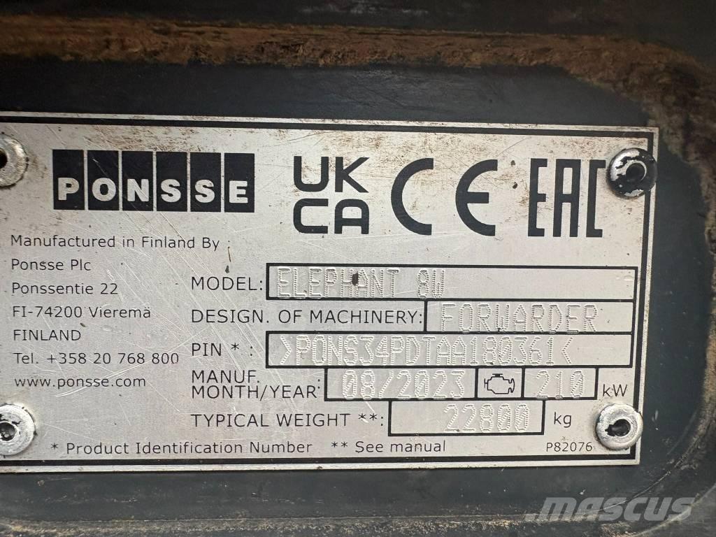 Ponsse Elephant フォワーダー
