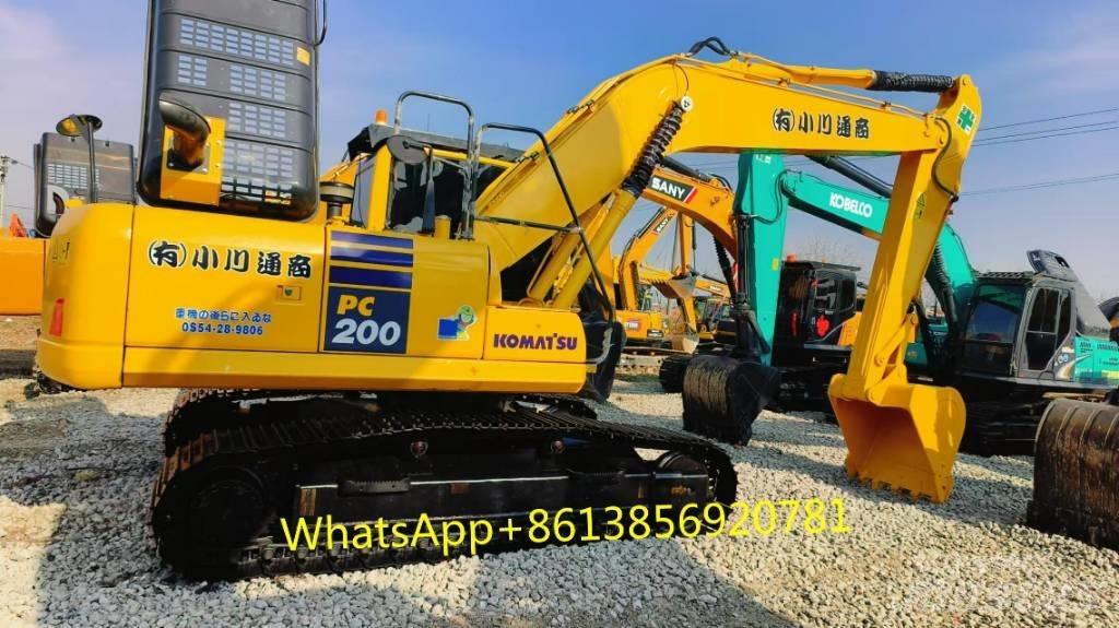 Komatsu PC 200-8 中型油圧ショベル 7ｔ-12ｔ（ユンボ・パワーショベル・バックホー）