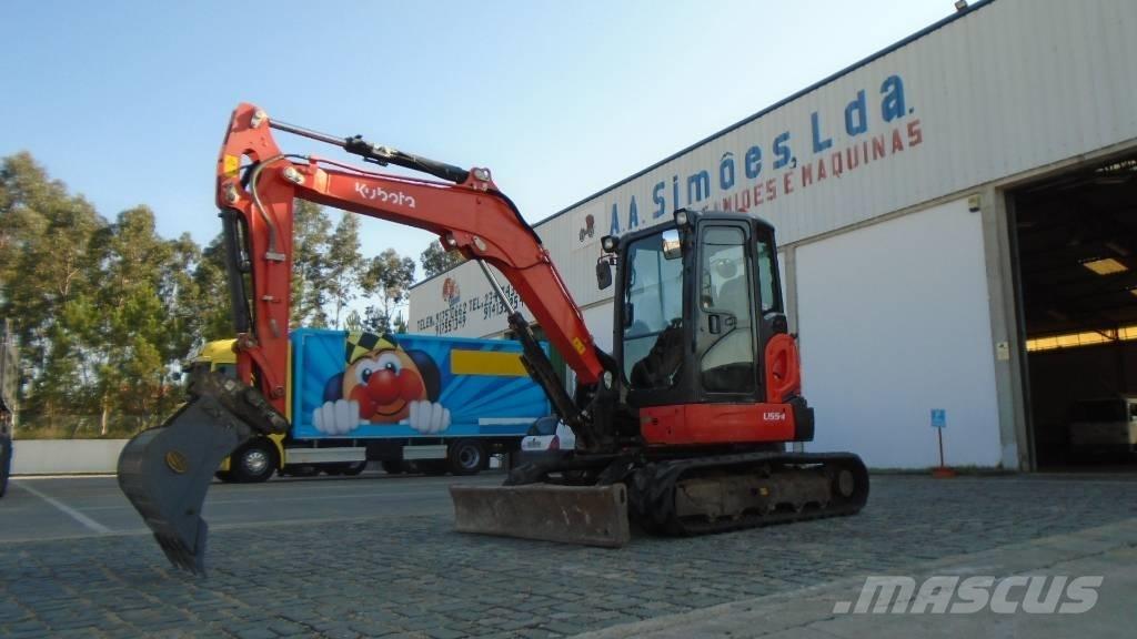 Kubota U 55-4 ミニ油圧ショベル 7t以下（ミニユンボ・ミニディガー）