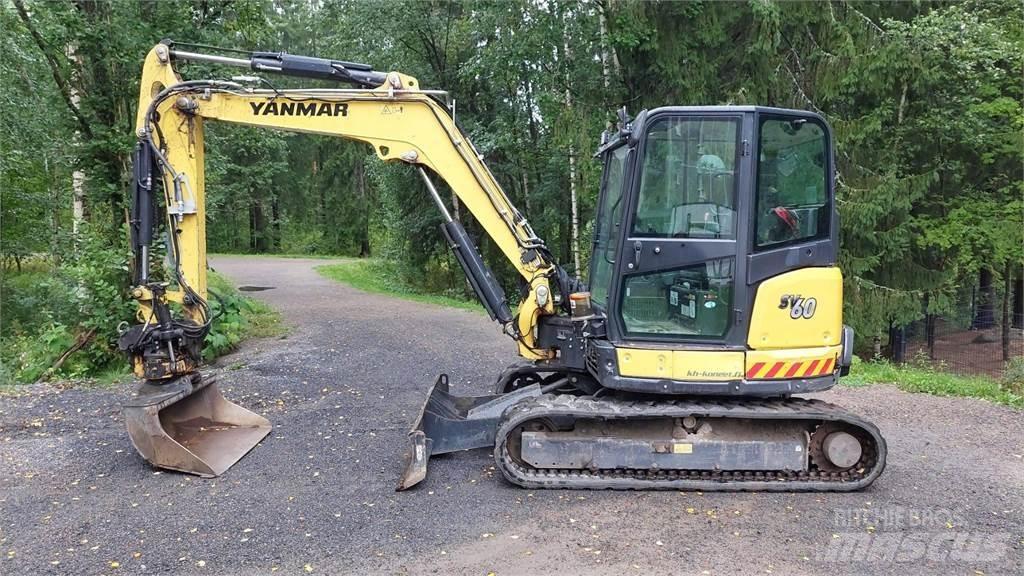 Yanmar SV 60-A 中型油圧ショベル 7ｔ-12ｔ（ユンボ・パワーショベル・バックホー）