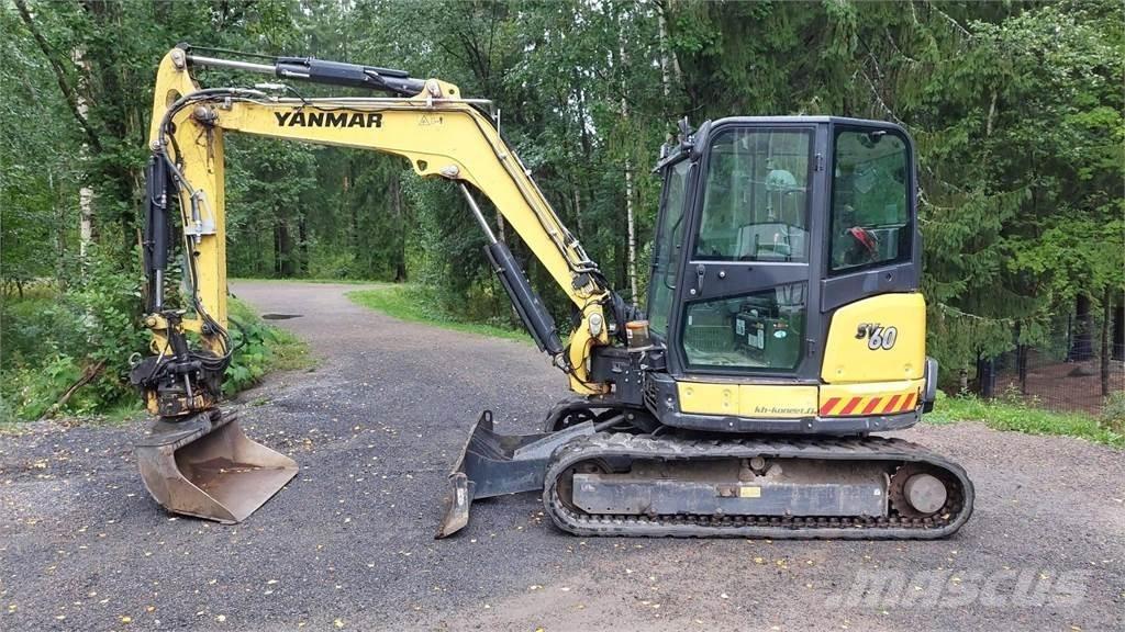 Yanmar SV 60-A 中型油圧ショベル 7ｔ-12ｔ（ユンボ・パワーショベル・バックホー）