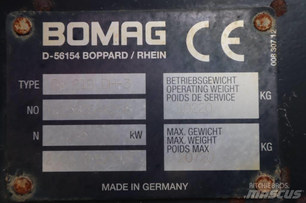 Bomag BW 219 DH-3 振動ローラ